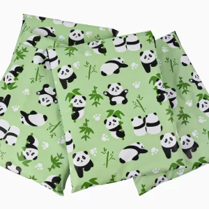 Flat Mailer  100x Designer Poly Mailers 10x13 Inch bamboo panda – Colorful Shipping Bags with Self Seal | Tear & Waterproof Mailing Envelopes for Packaging, Small Business & E-Commerce