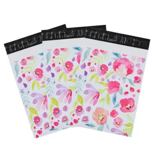 Flat Mailer 100x Designer Poly Mailers 10x13 Inch Inkwash – Colorful Shipping Bags with Self Seal | Tear & Waterproof Mailing Envelopes for Packaging, Small Business & E-Commerce