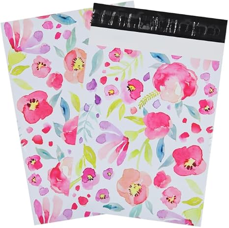 50x Designer Poly Mailers 10x13 Inch – Colorful Shipping Bags with Self Seal | Tear & Waterproof Mailing Envelopes for Packaging, Small Business & E-Commerce (Inkwash) - Image 2